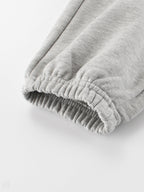 Autumn and Spring New Arrival Modern Casual Kids Versatile Letters and Striped Logo Sportswear Pants-3