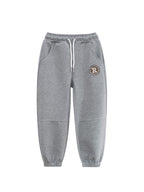 Autumn and Spring New Arrival Modern Casual Kids Versatile Letters Pattern Sportswear Pants-0