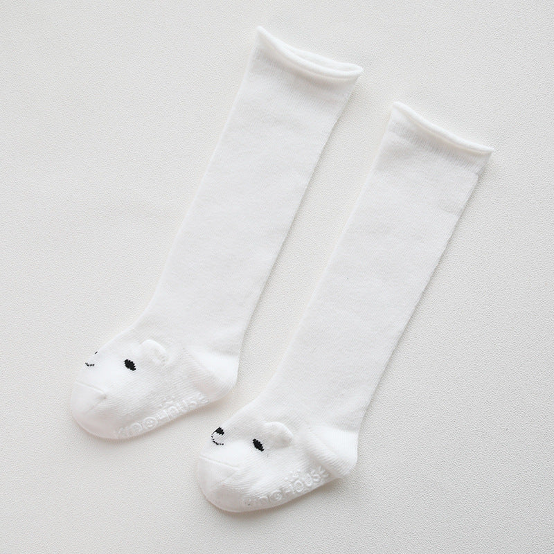 Baby Non-Slip Over The Knee Soft Cotton High Tube Socks-6
